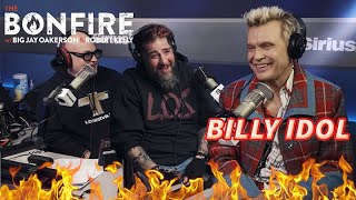 Music legend Billy Idol joins The Bonfire FULL INTERVIEW