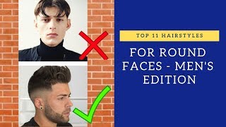 Hairstyles For Men With Round Faces - The Top 11