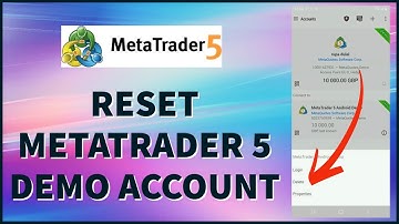 How to Reset MetaTrader 5 Demo Account 2024?