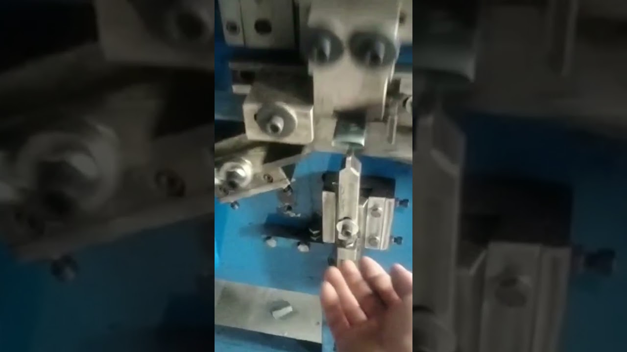 The steel strapping seal machine with customer logo embossed shipping to Guatemala