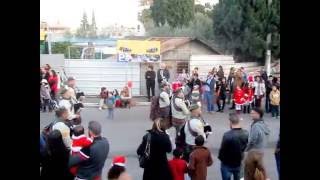 *Christmas parade in Nazareth 12/24/2014