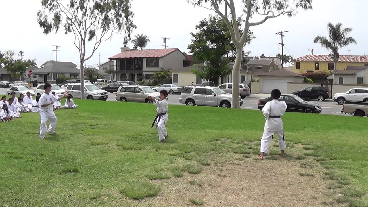 ZBK Karate Blue belts KATA YouTube