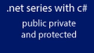 Learning About With C Hindi, Lesson 12 Public Private Protected