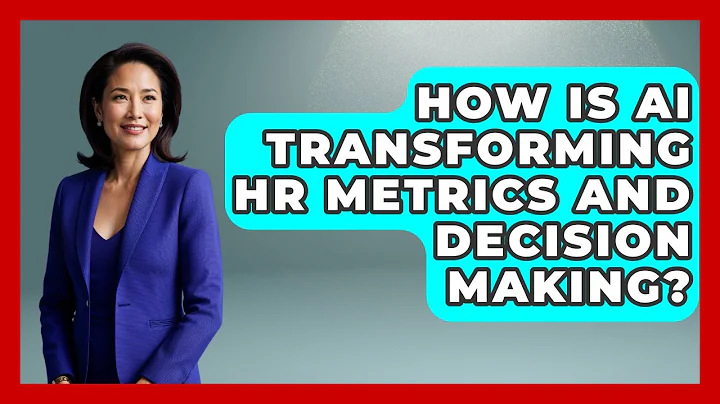 How Is AI Transforming HR Metrics And Decision Making? - Office Wellness Insights