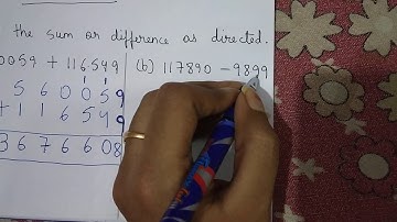 Class 5 Mathematics, Chapter 2 Four Fundamental Operations , topic - Exercise (2-a) part 1