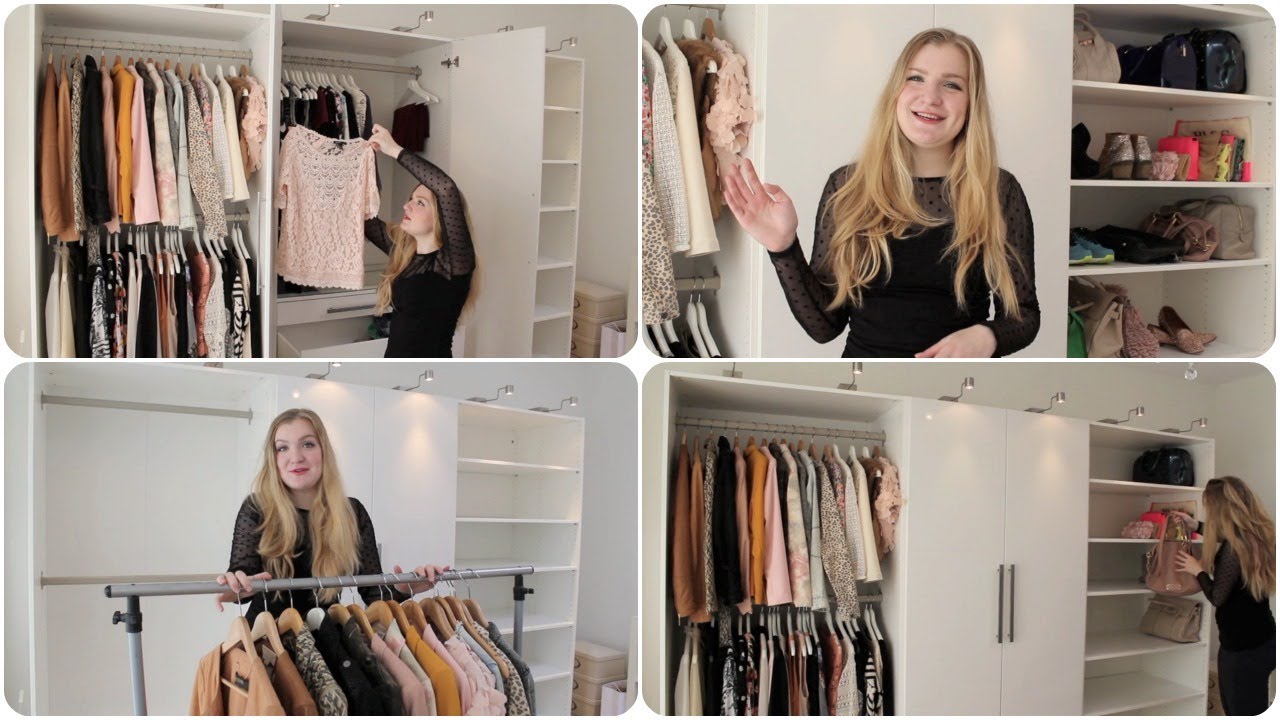 Kledingkast indelen (nieuw appartement) youtube
