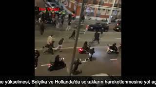Fas'ın Dünya Kupası zaferi kutlamaları Belçika ve Hollanda'da huzursuzluğa dönüştü