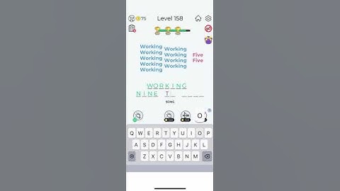 Dingbats - level 158 (working five)