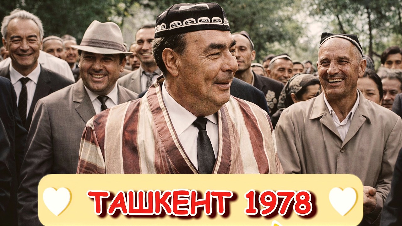 ТАШКЕНТ 70-х СССР🌞СТОЛИЦА ДРУЖБЫ И ТЕПЛА / Уникальные документальные кадры / Узбекистан