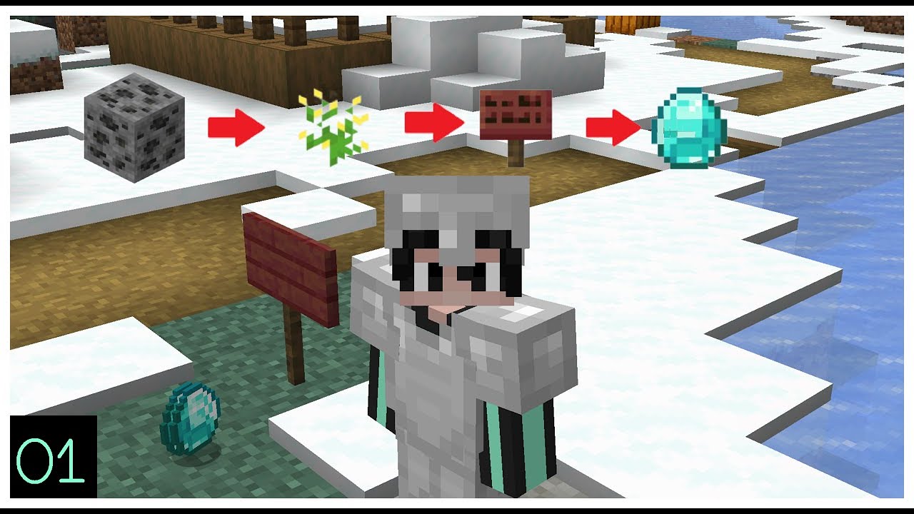 Coal is OP!?- Minecraft Random Loot Drops EP1 - YouTube