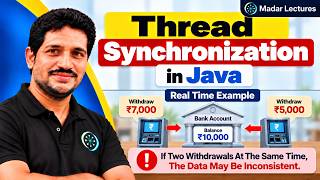 Thread Synchronization in Java | Real-Time Bank Account Example