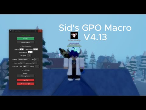 [GPO] Sid's Macro 4.13 is out! Installation + Setup Tutorial - YouTube