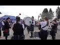 Pibroch of Donald Dhu &amp; Caber Feidh by Forres &amp; District Pipe Band at Riverview Country Park in 2022