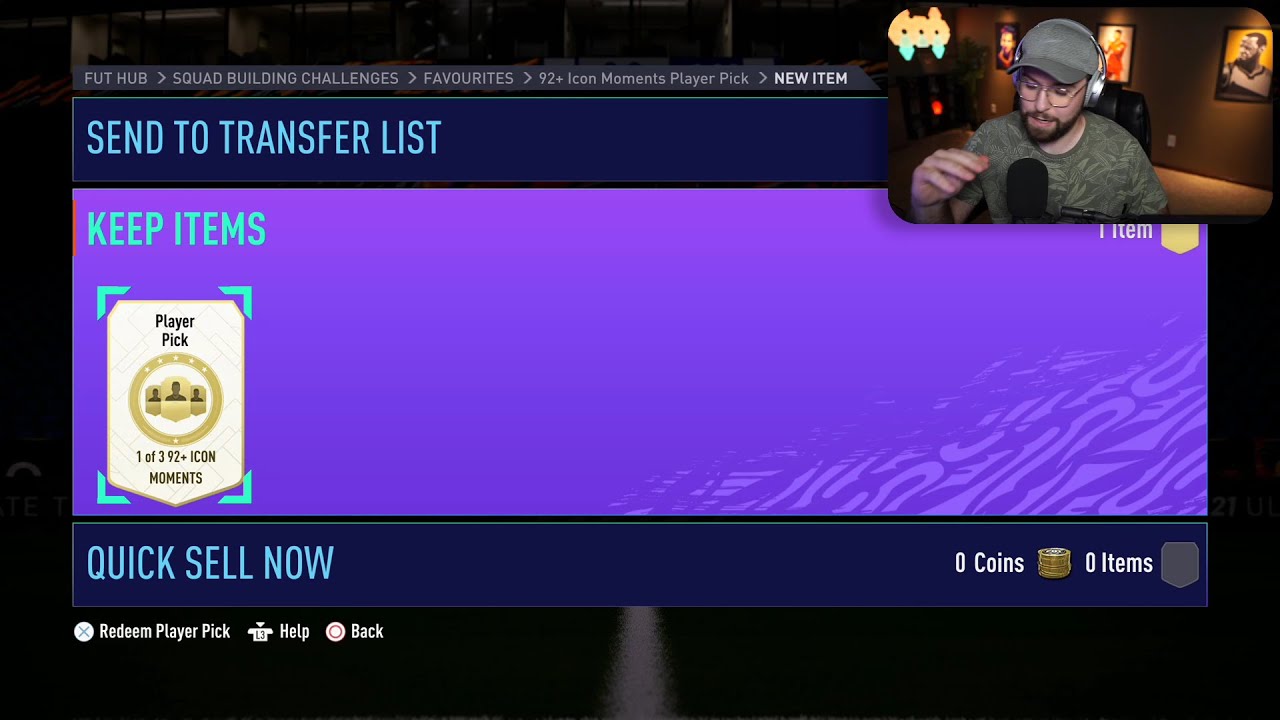 "hectics 92+ icon moments player pick"