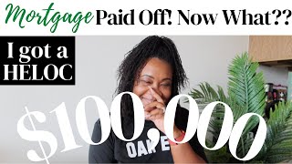 MORTGAGE FREE, NOW WHAT? | THIS HELOC PROCESS IS CRAZY | MORTGAGE PAYOFF UPDATE