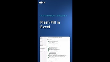 Flash Fill in Excel | AI in Finance - Episode 5