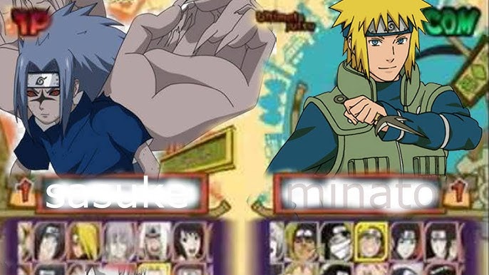 Como Liberar TODOS Os PERSONAGENS do Naruto Shippuden Ultimate Ninja 5  (PS2) / ALL CHARACTERS PCSX2 