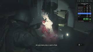 Resident Evil 2 Remake  4th Survivor (Hunk)  Speedrun 7:49
