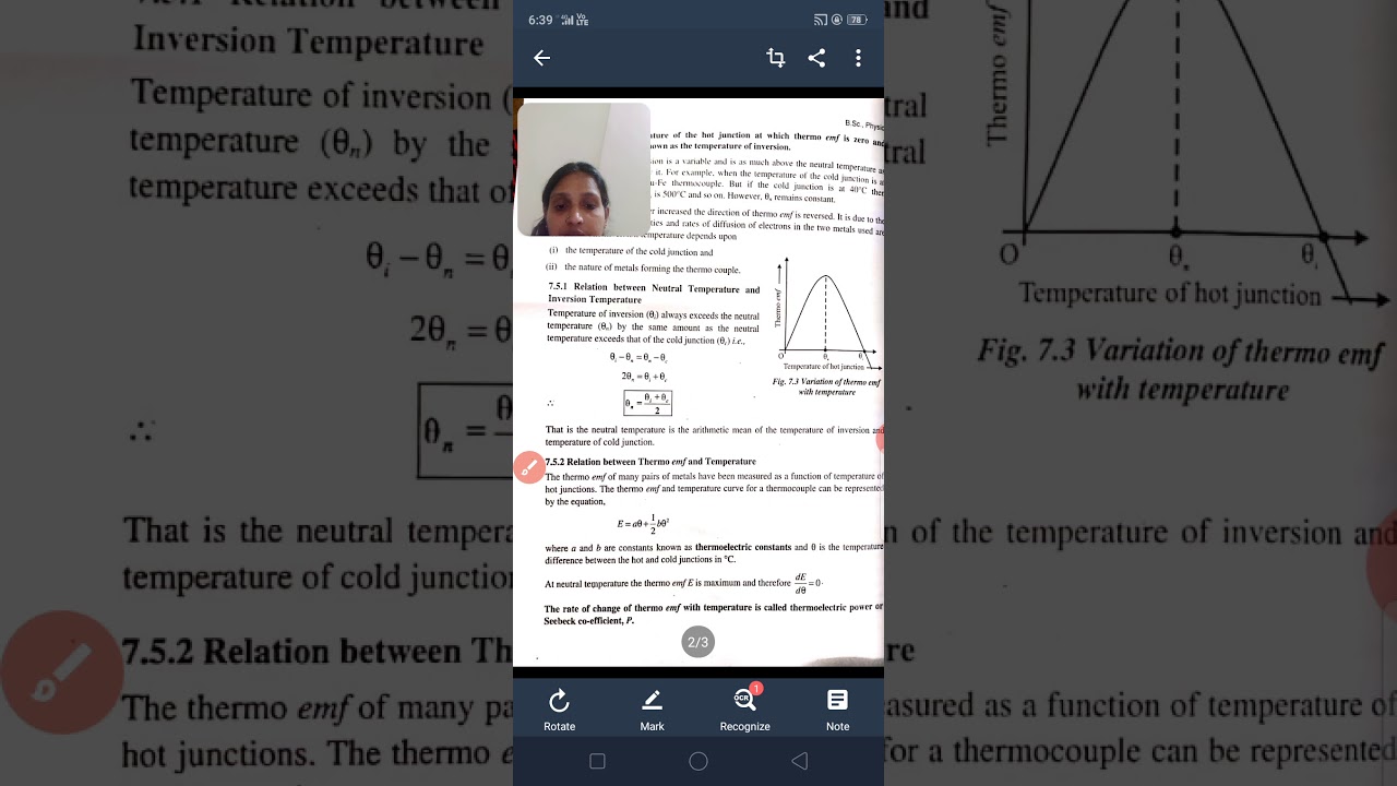 Inversion Temperature - Neutral Temperature