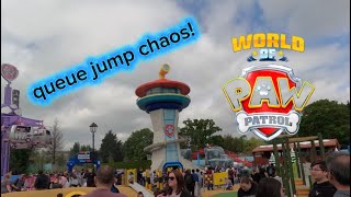 PAW PATROL OPENING DAY AT CHESSINGTON WORLD OF ADVENTURES ￼