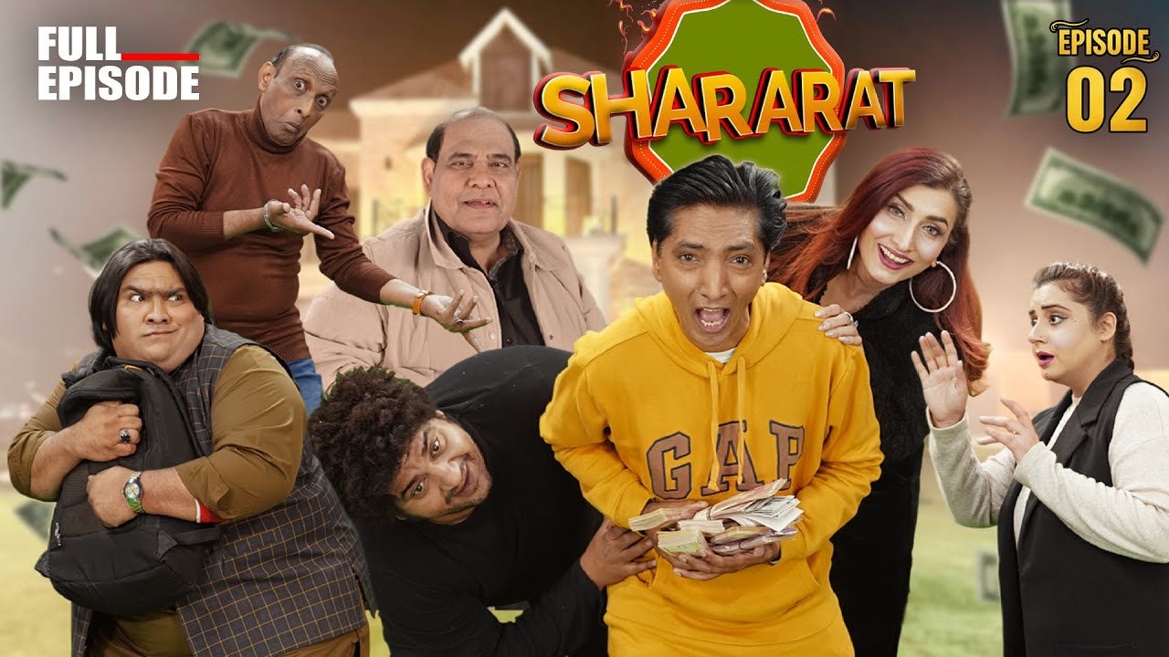 SHARARAT | EP 02 | Agha Majid - Saleem Albela - Arzuu - Goga Pasroori - Motu Bhai - Marhoom