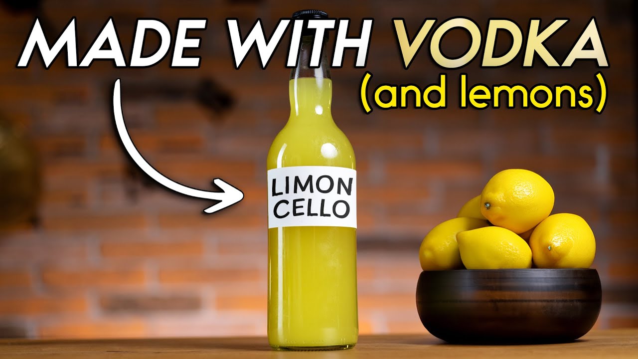 Easy Limoncello Recipe for Everyone - Made with Vodka!