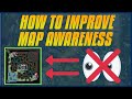 How To ACTUALLY Improve MAP AWARENESS : Never Die To A Gank Again + Examples