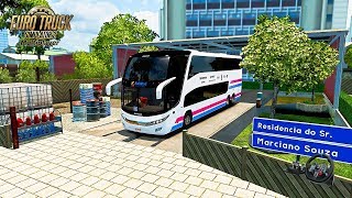 🔴 สมบัติทัวร์ บริการดี คนขับรถหล่อ อิอิ EP.112 ETS2 [Note Nueng] screenshot 5