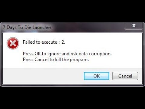 Ошибка failed to launch. Ошибка failed to launch