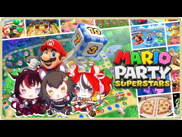 ≪Mario Party: SUPER STARS ≫  Spending Christmas with family!のサムネイル