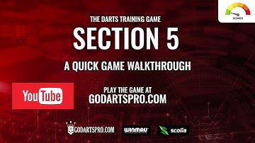 Beginners darts practice game: Section 5