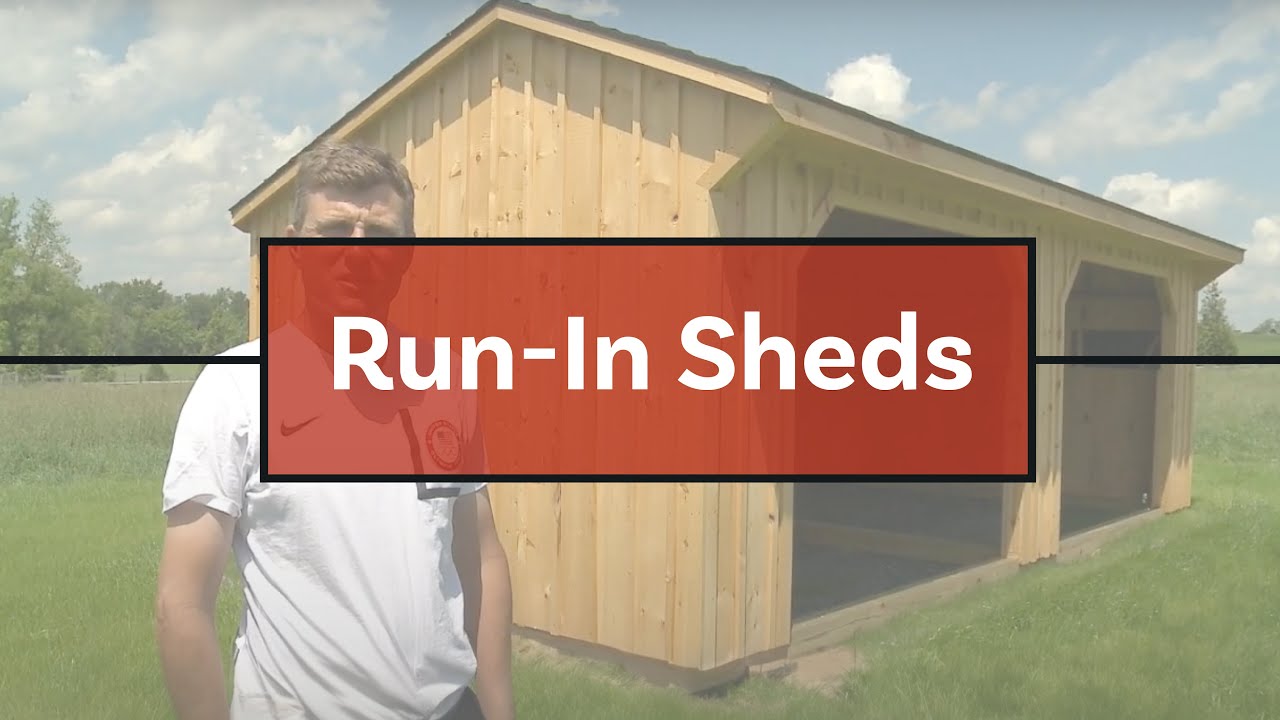 Boyd Martin:  Run-in Sheds