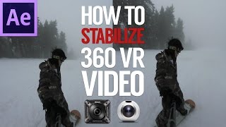 How To Stabilize 360 / VR video shot by Nikon Keymission 360 Gear 360 with Mettle SkyBox Studio V2