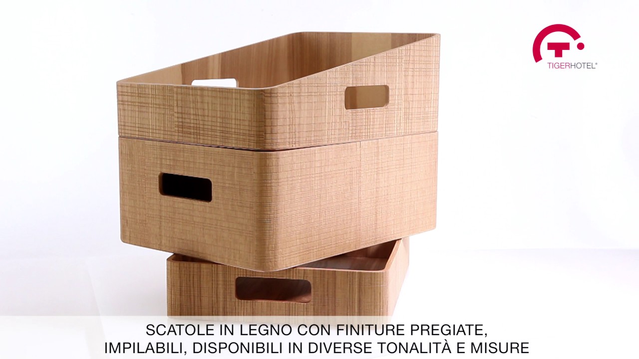 Cassette in legno