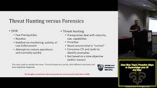 NolaCon 2018 201 Dear Blue Team Proactive Steps to Supercharge your IR Joe Gray