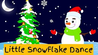 Little Snowflake Dance || English Poem || Rhymes For Kids|| @Kidslearning2233