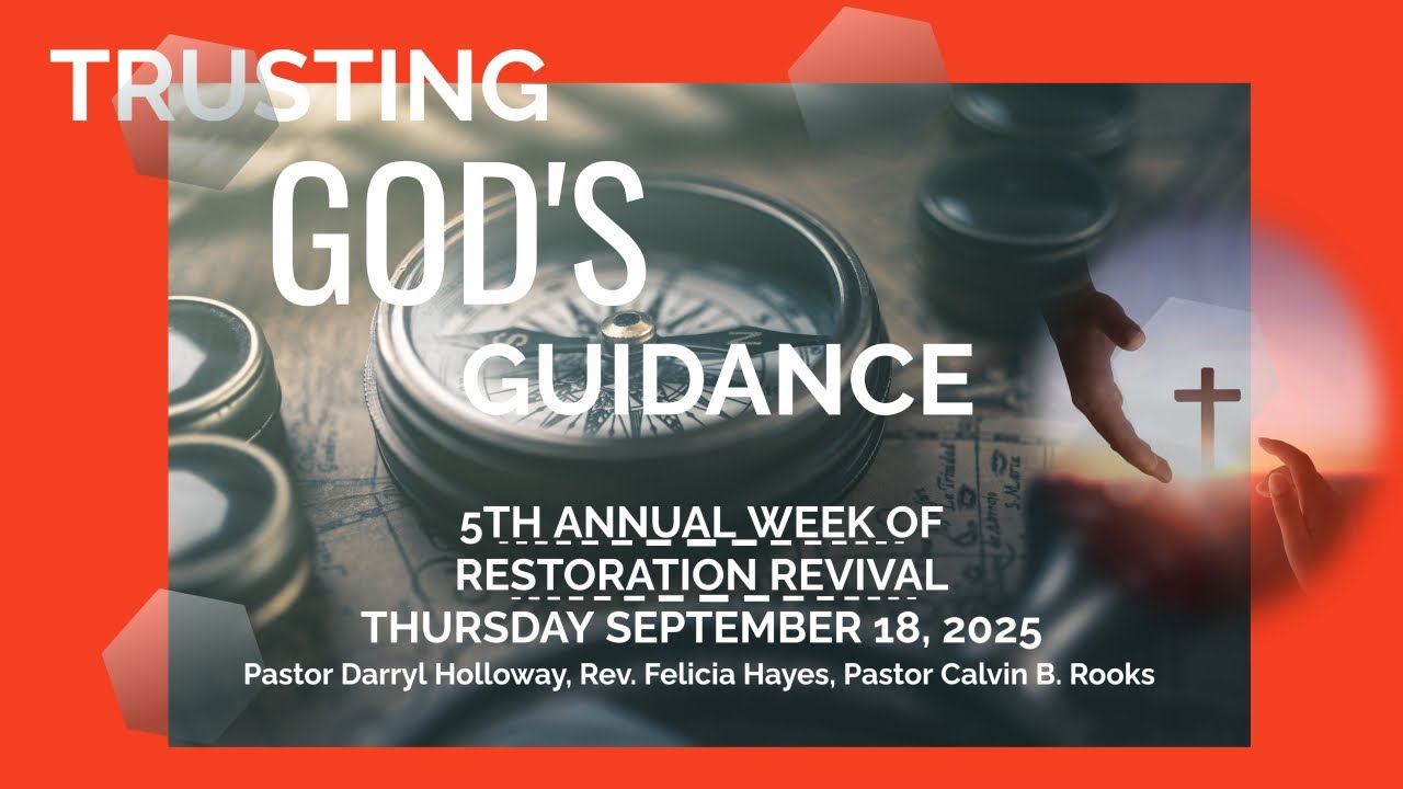 CREW Ministries 5th Annual Week of Restoration Revival Night #-5 Speaker Platform Service