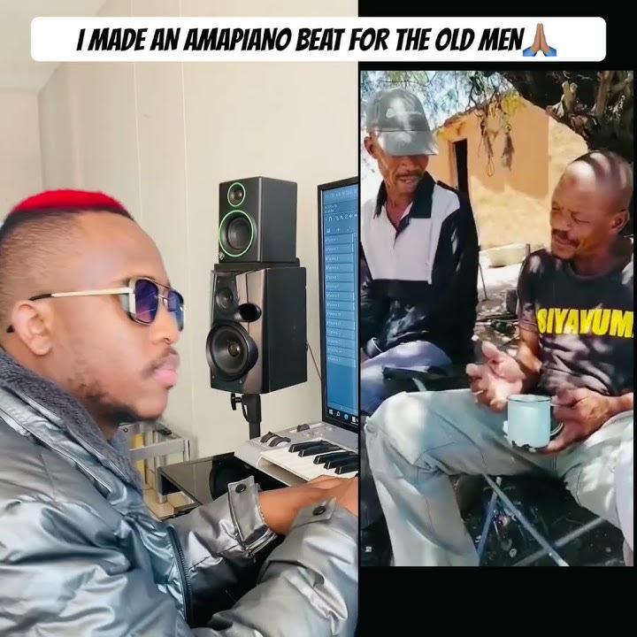 I MADE AN AMAPIANO BEAT FOR THE OLD MEN🙏🏽 #killorbeezbeatz
