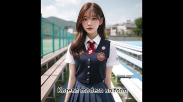 “School Uniforms Around the World”#shorts #ai