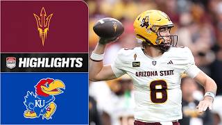 Arizona State Sun Devils vs. Kansas Jayhawks | Game Highlights | ESPN College Football