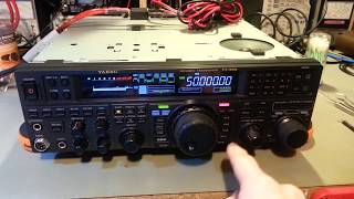 Yaesu FT-950 radio repair. Damage caused by attempted modification.
