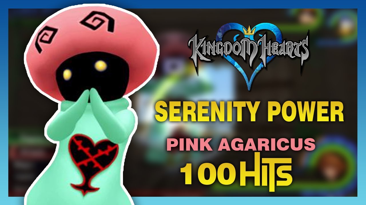 KINGDOM HEARTS 1.5 Final Mix Serenity Power Pink Agaricus [100