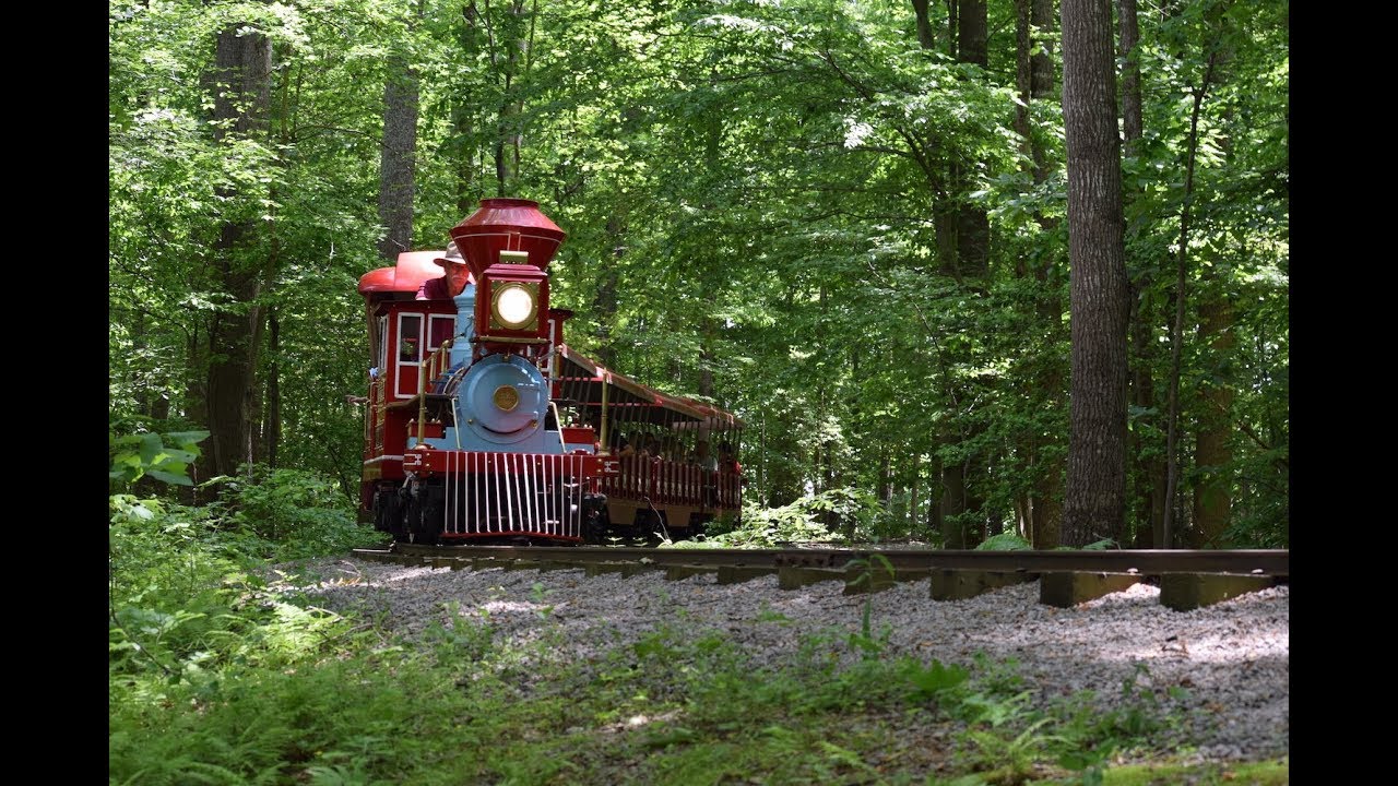 2 foot Gauge park train, at Burke Lake Park! YouTube
