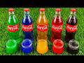 EXPERIMENT: Big Toothpaste Eruption from Giant Coca-Cola Rocket, Mtn Dew, Fanta, Cola and Mentos