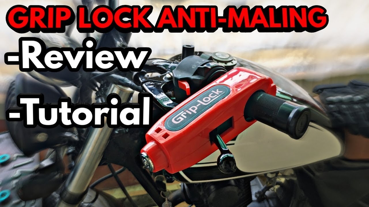 Unboxing & Review Grip Lock Tutorial Pemakaian di Segala Jenis Motor