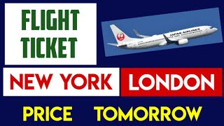 London to New York JFK to LHR - Today s Lowest Airfare Daily Flight Ticket Price Update