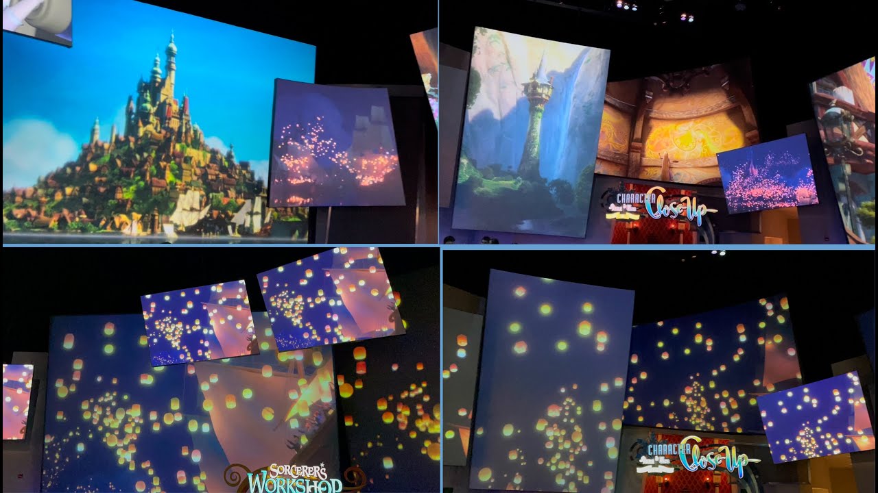 Tangled in Disneyland Animation Building at CA Adventure (4/30/2022 ...