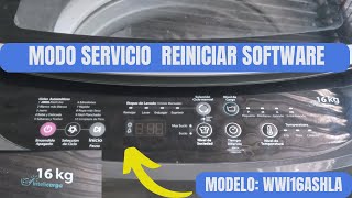 RESET- Whirlpool wwi16ashla "INTELICARGA" washing machine 16kg 35lb grey Colombian. screenshot 2