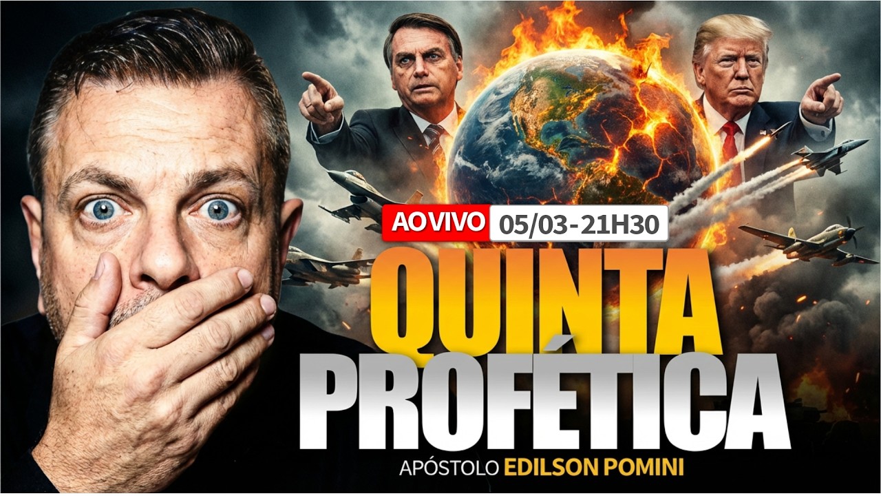 🟢🟡 QUINTA PROFÉTICA [AO VIVO] | APÓSTOLO EDILSON POMINI 05/03/2026