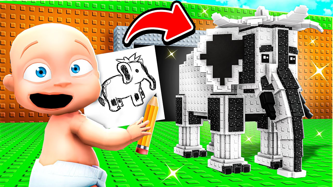 Any Brainrot I Draw Comes to LIFE in Steal a Brainrot!